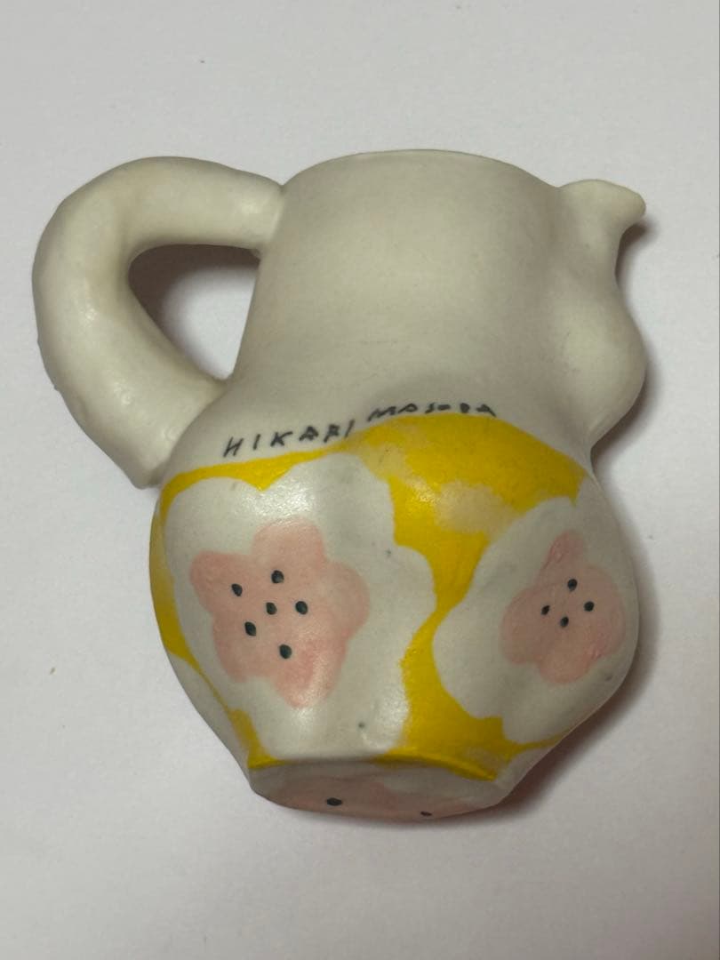 増田光 くまピッチャー 花瓶 フラワーベース