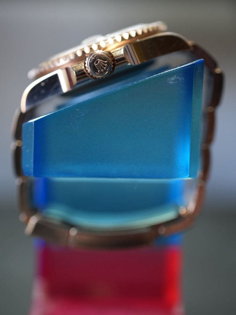 腕時計スタンド クリアレジンムントル バイカラー