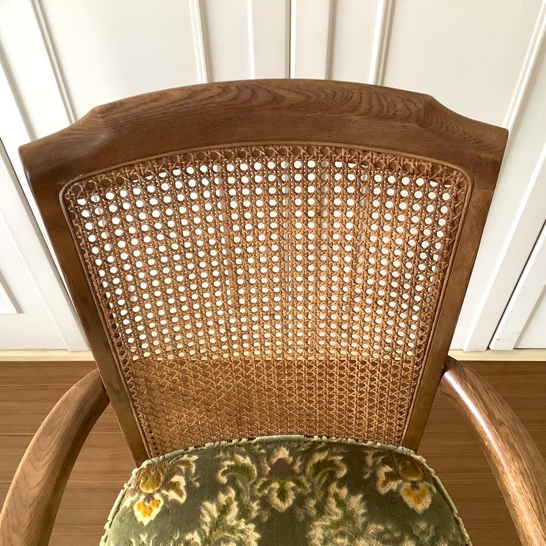 【希少】 カリモク　ドマーニ モーガントン アームチェア 金華山布張り