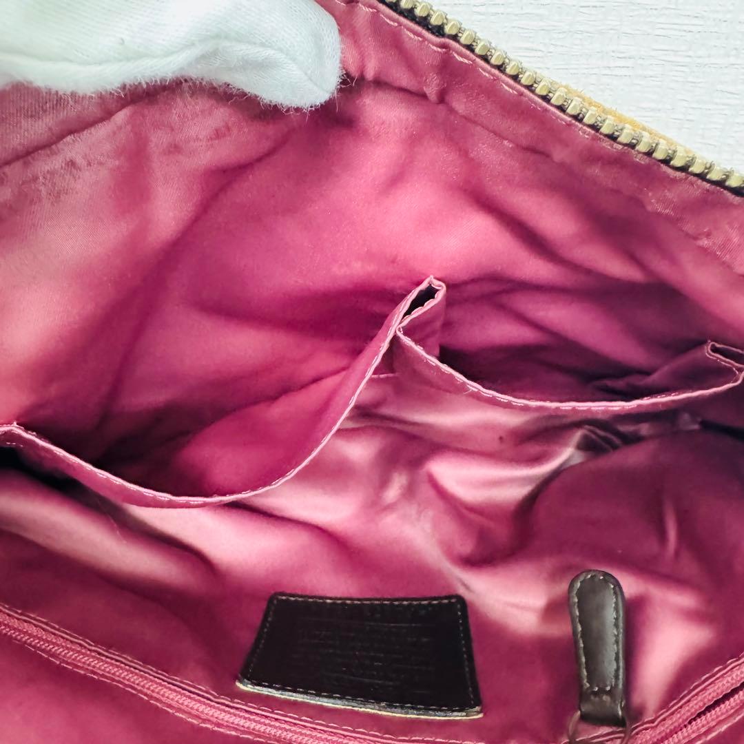✨COACH✨コーチ✨シグネチャー✨レオパード✨パッチワーク✨ショルダーバッグ✨