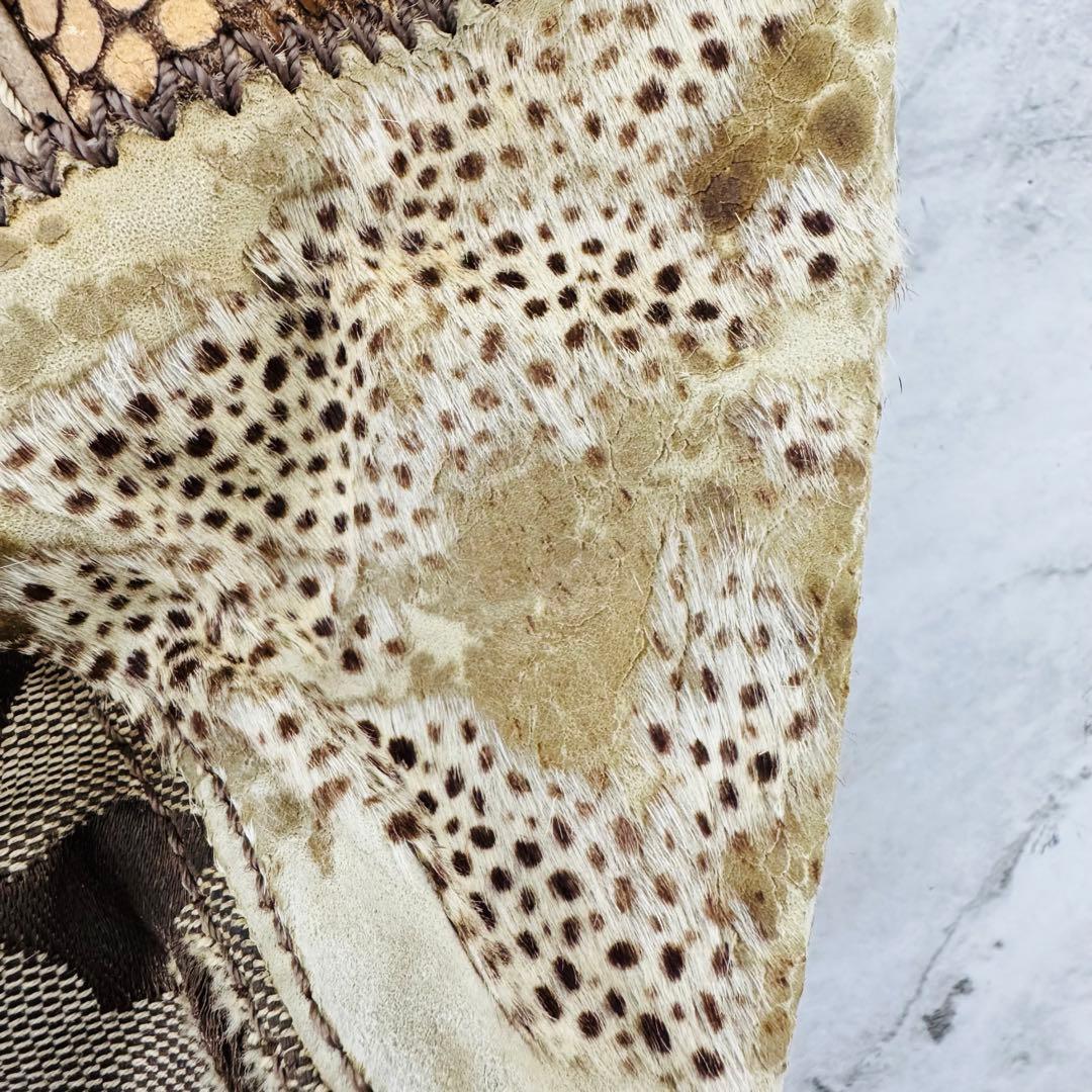 ✨COACH✨コーチ✨シグネチャー✨レオパード✨パッチワーク✨ショルダーバッグ✨