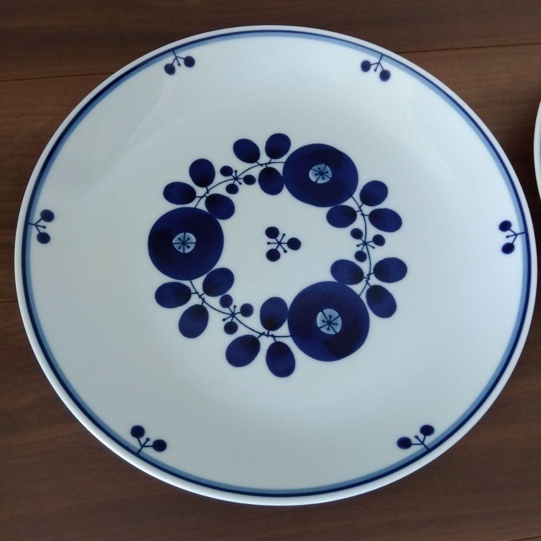 2枚セット　白山陶器　ブルーム　ブーケ　ディナープレート　26cm　波佐見焼