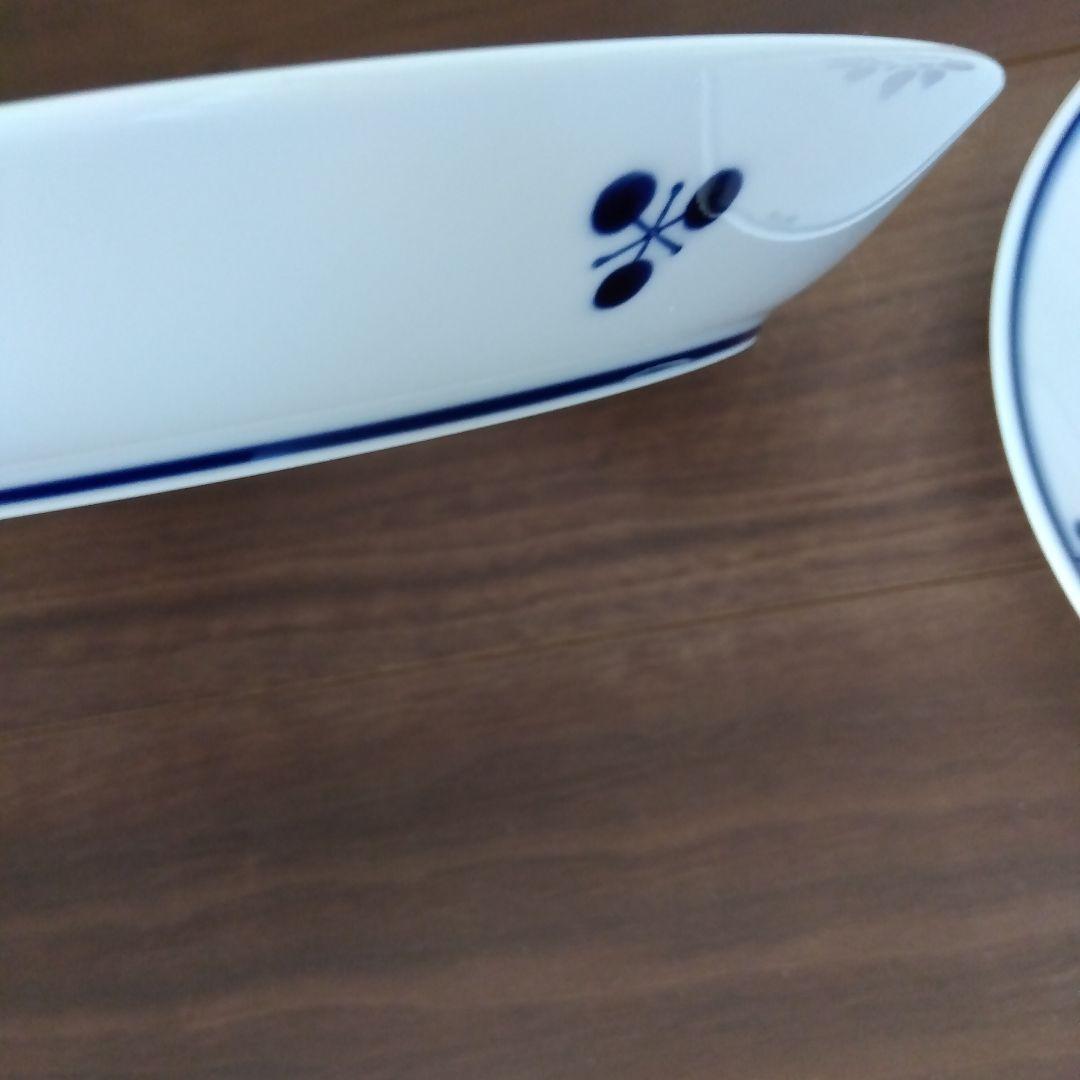 2枚セット　白山陶器　ブルーム　ブーケ　ディナープレート　26cm　波佐見焼