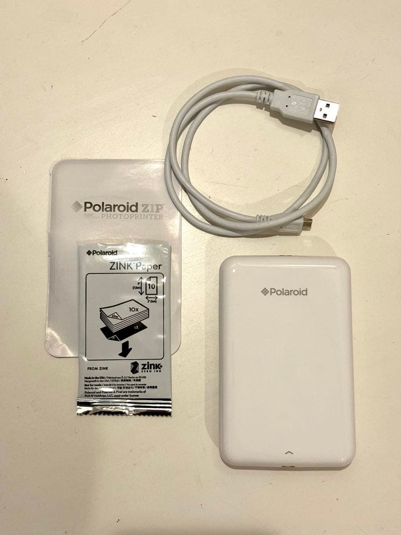 Polaroid ZIP モバイルフォトプリンター 専用フォトペーパー付き