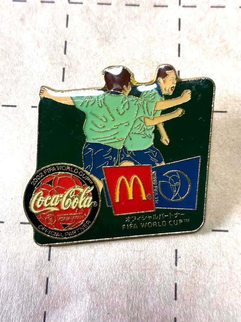 ★美品★☆企業コラボ企画☆FIFAワールドカップ マクドナルド ピンバッジセット