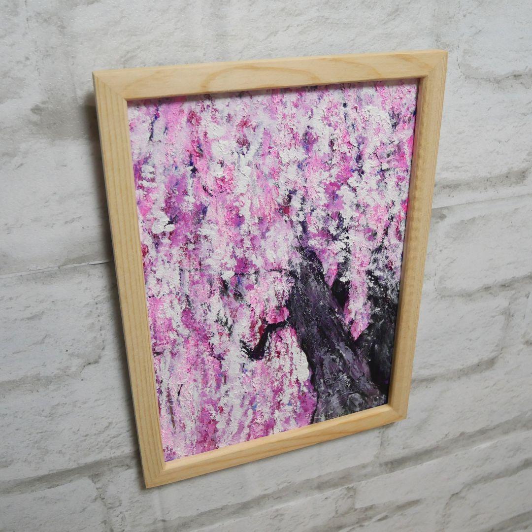 油絵 油彩 油彩画 絵 絵画【さくら】