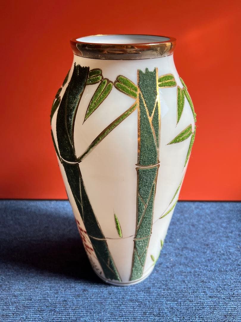 1016  玻璃七宝　静風　花瓶