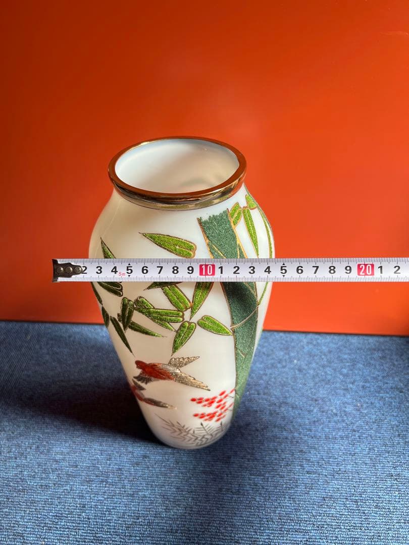 1016  玻璃七宝　静風　花瓶