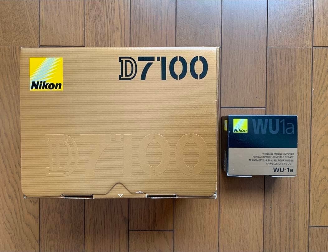 Nikon D7100 ボディ + WU1-s 付属品+レンズ付き