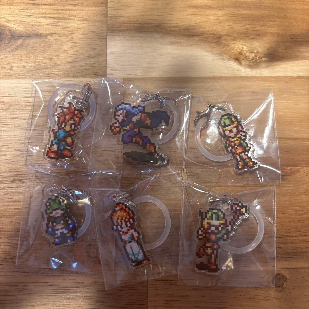 クロノトリガー　めじるしアクセサリー　6個