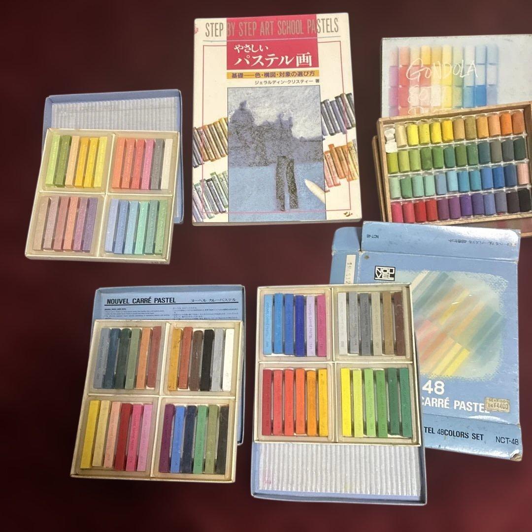 パステル画材のセット