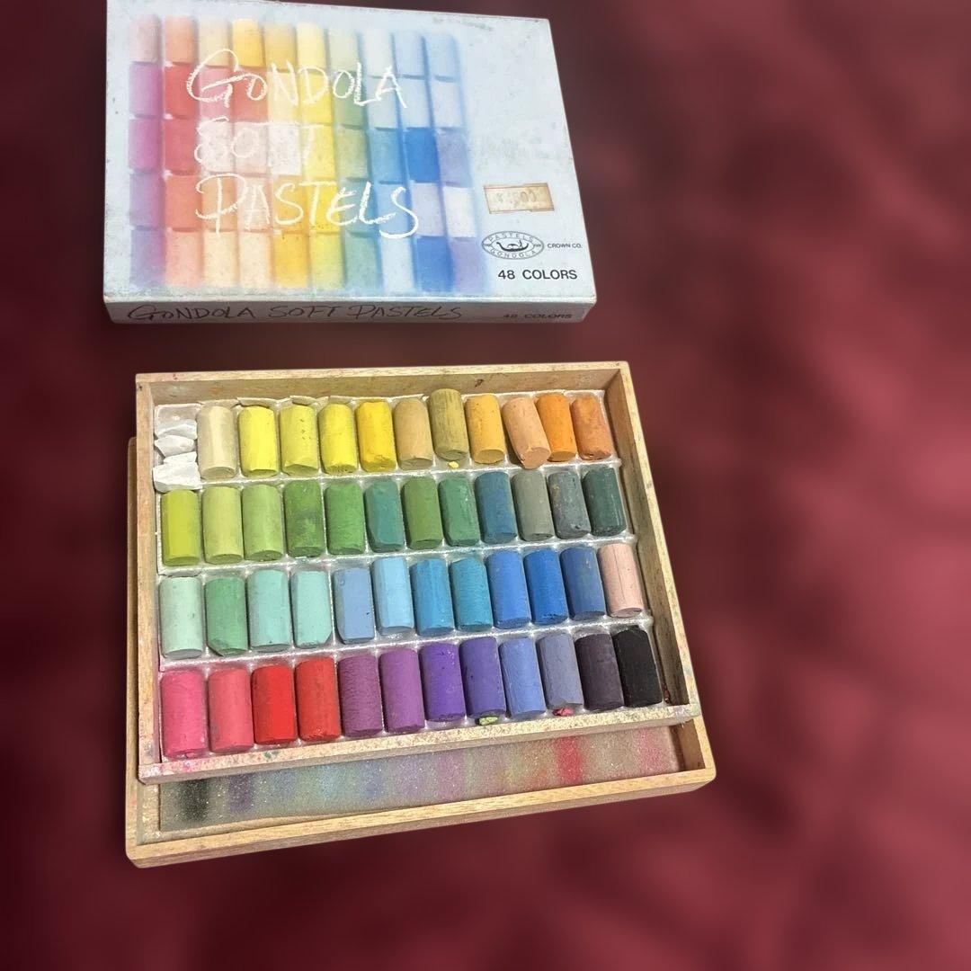 パステル画材のセット