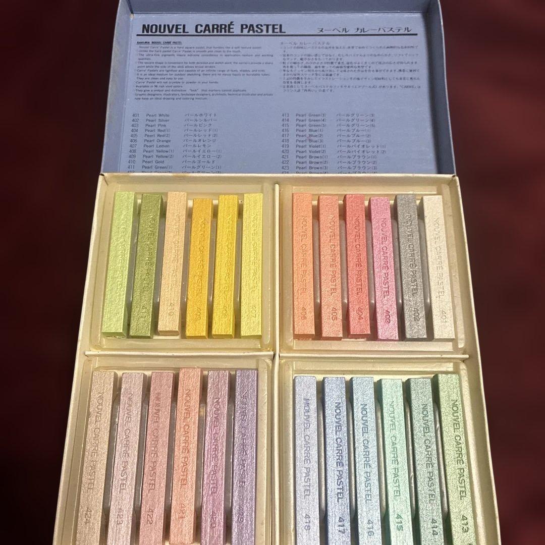 パステル画材のセット