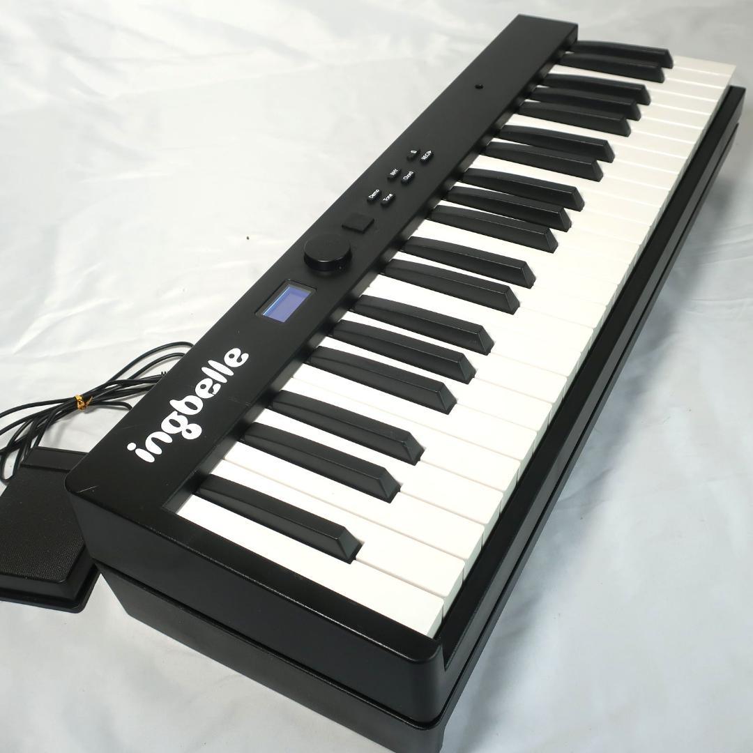ingbelle 折りたたみ 電子ピアノ 88鍵 サスティンペダル付き