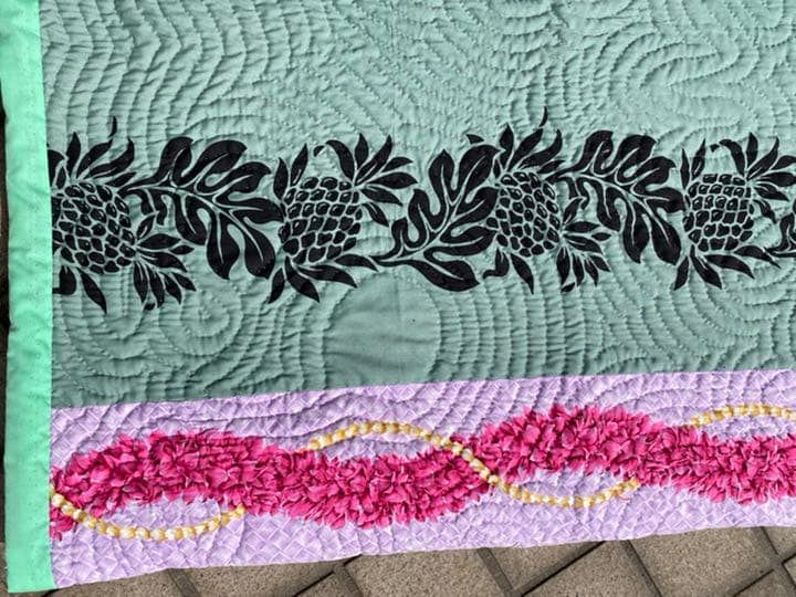 Hawaiian Quilt 手作りハワイアンキルト