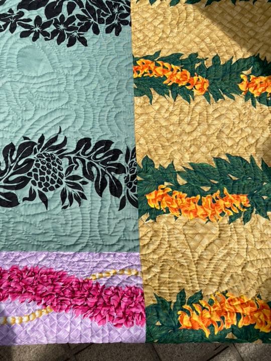 Hawaiian Quilt 手作りハワイアンキルト