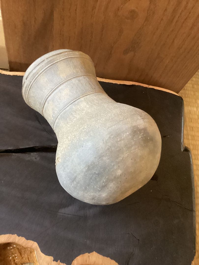 古墳時代考古学　広口須恵器　骨董品　オブジェ花器　コレクション