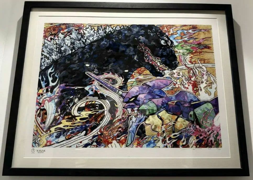 村上隆 シン・ゴジラ & エヴァ ED100 版画作品