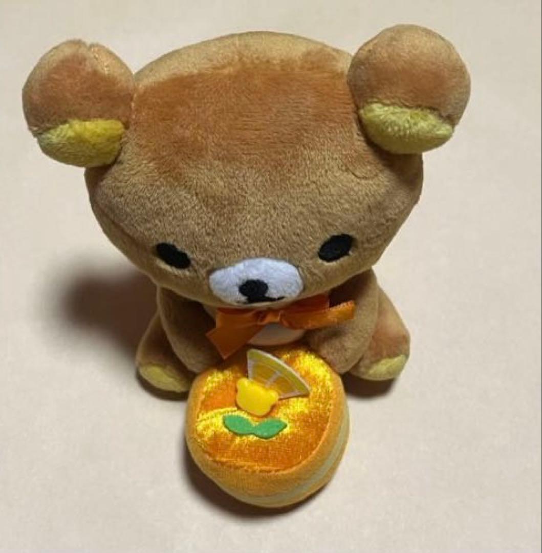 リラックマ ぬいぐるみストラップマスコット 海賊ハロウィンエビフライクマ柄名古屋