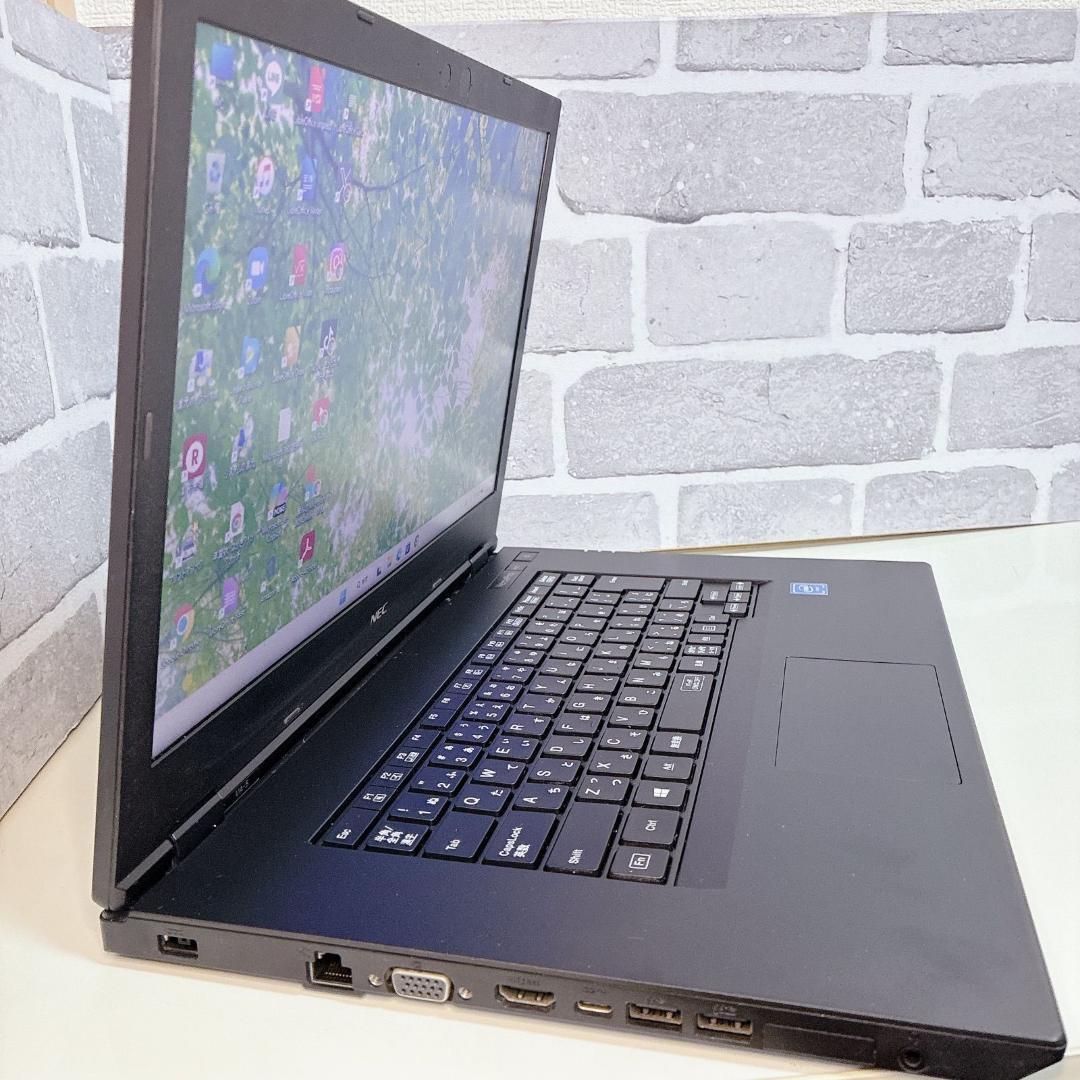 美品 NEC DVDドライブ 初期設定済 ノートパソコン Windows11