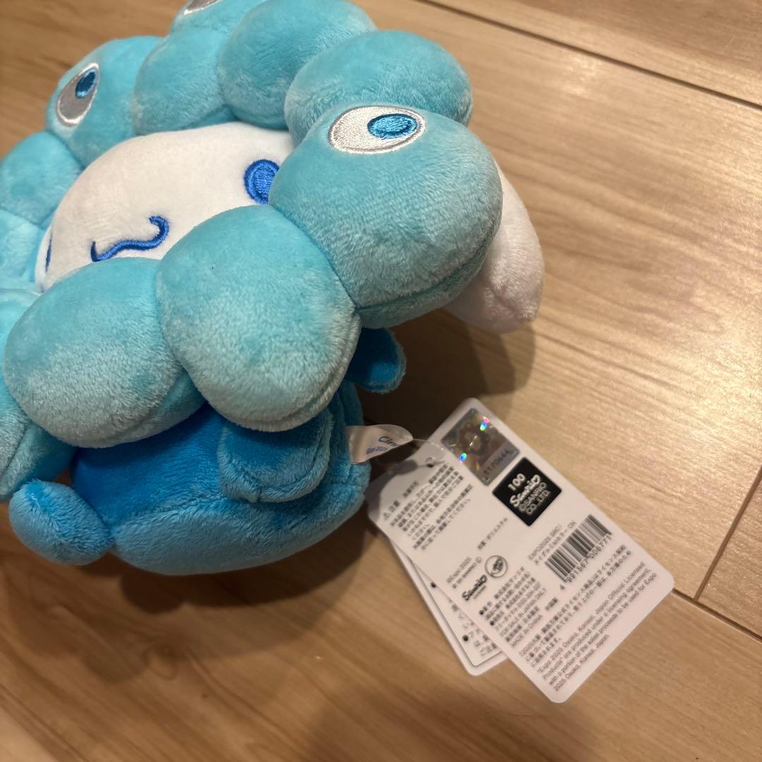 値下げ中　ミャクミャク　シナモンロール ぬいぐるみ Mサイズ【カラビナではない】