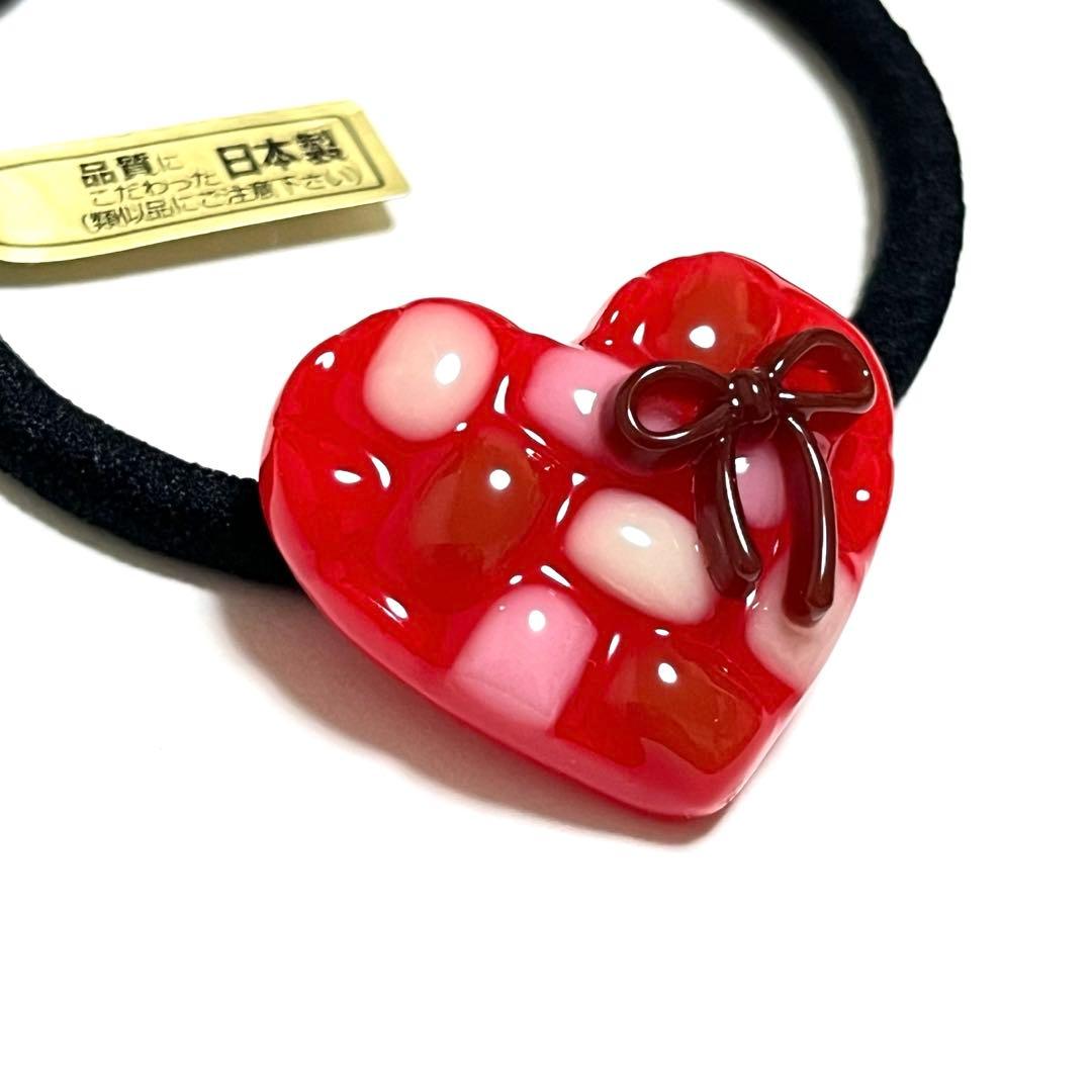 メル30077様お取り置きです。Ｎｏ．254 チョコレートカラー ハート レジン