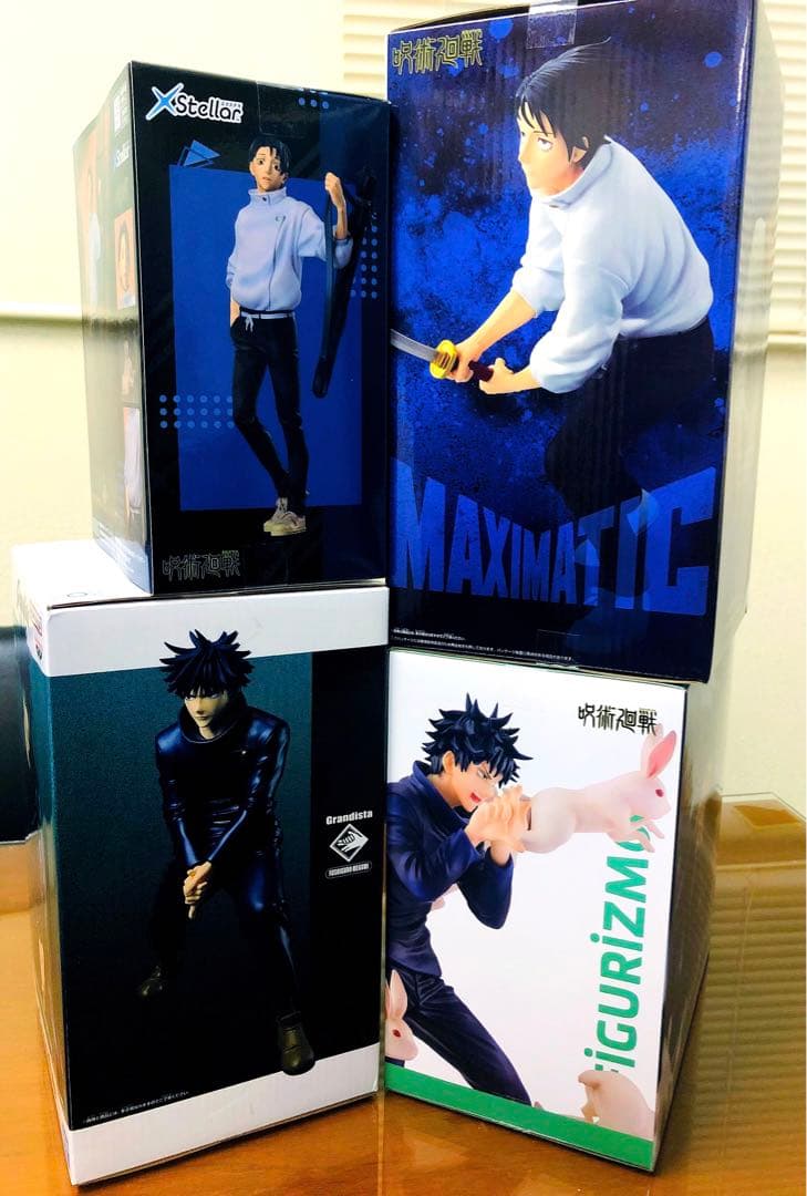 呪術廻戦 最新プライズフィギュアセット4体セット 新品未開封 箱付き