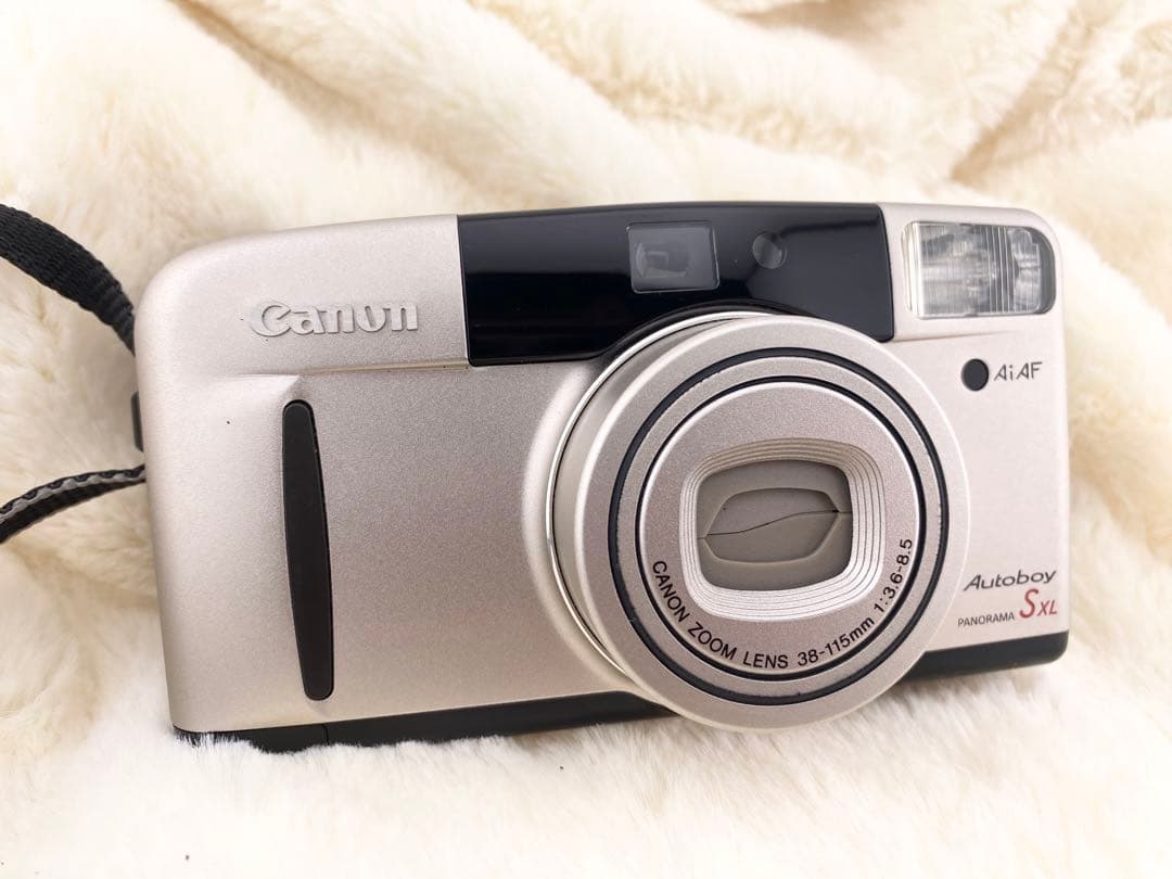 【35】美品 Canon Autoboy SXL フィルムカメラ 完動品