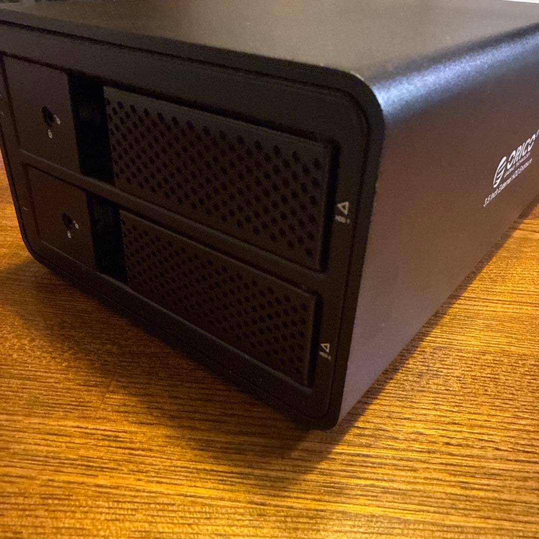 RAID機能装備 ORICO HDD ケース 9528RU3-BK