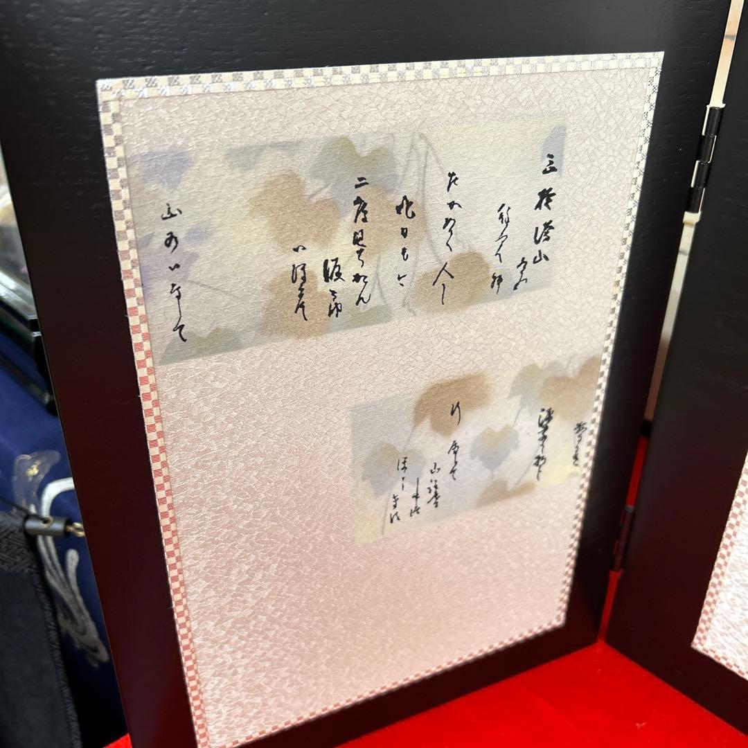 【402】ひな祭り＊屏風12号＊金閣屏風