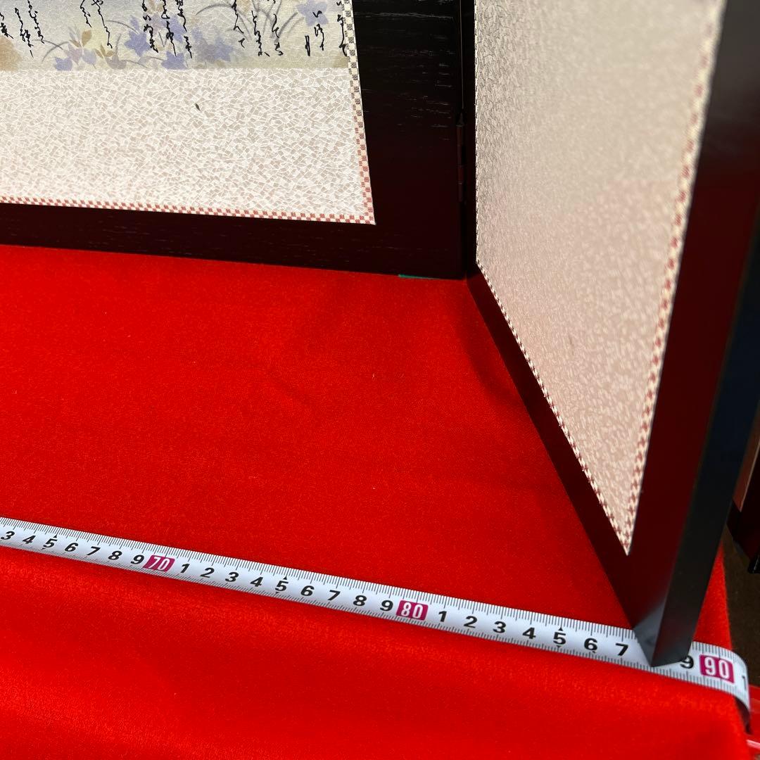 【402】ひな祭り＊屏風12号＊金閣屏風