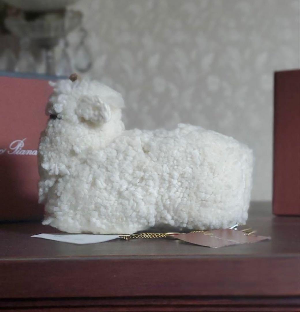 自宅保管未使用品！ロロピアーナ ぬいぐるみ カシミヤ100% ソフトトイ 山羊