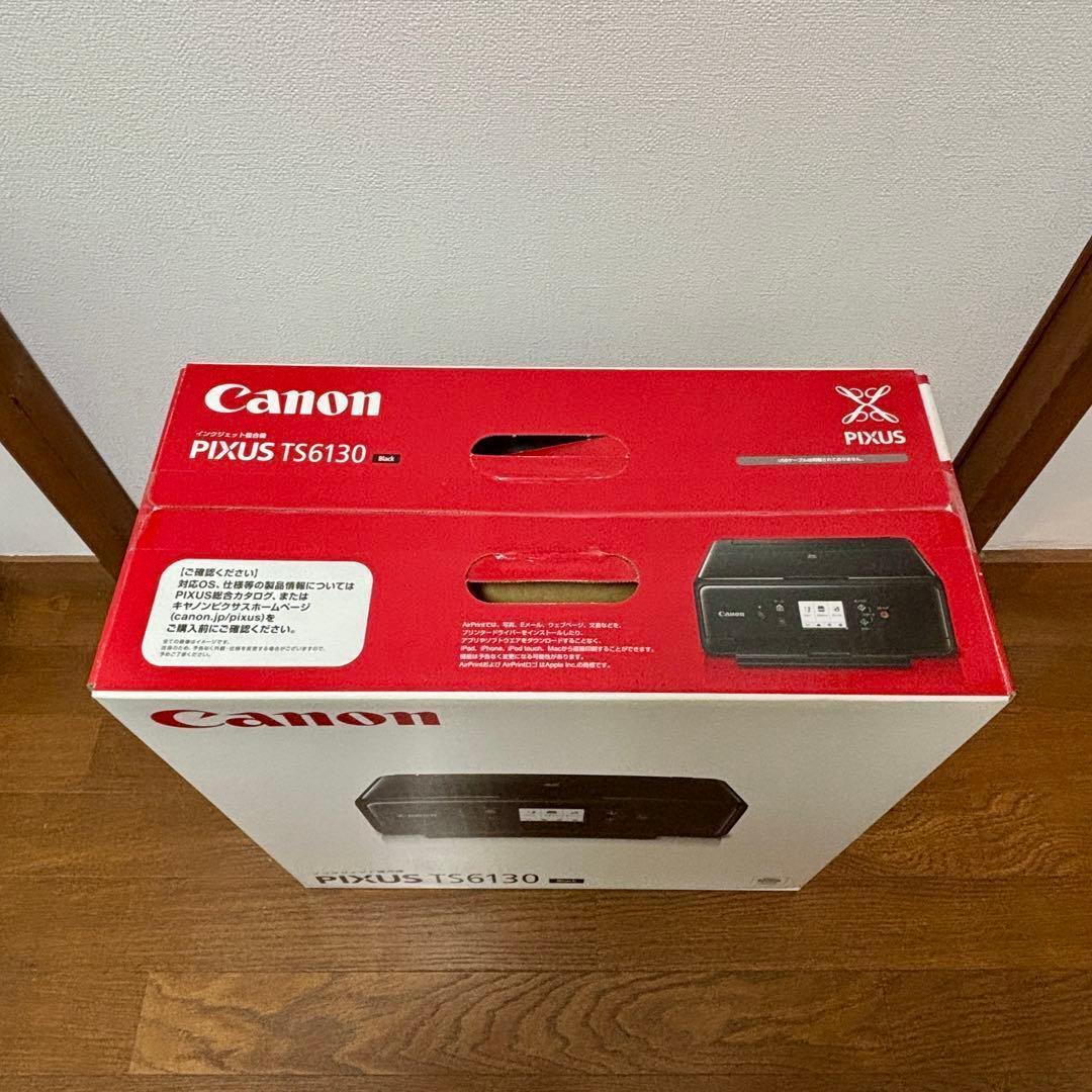 【新品未開封】Canon PIXUS TS6130BK インクジェットプリンター