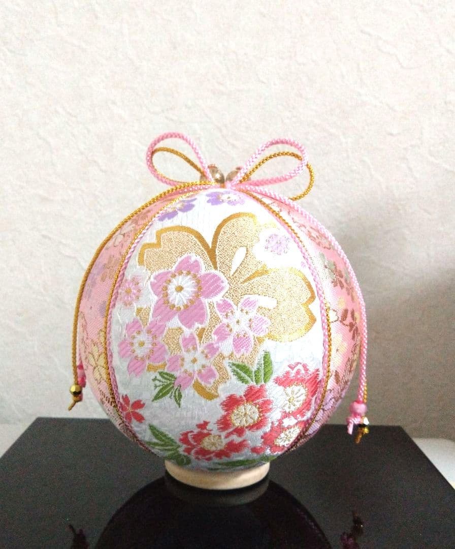 手毬 手鞠 てまり 刺繍お雛様 No47