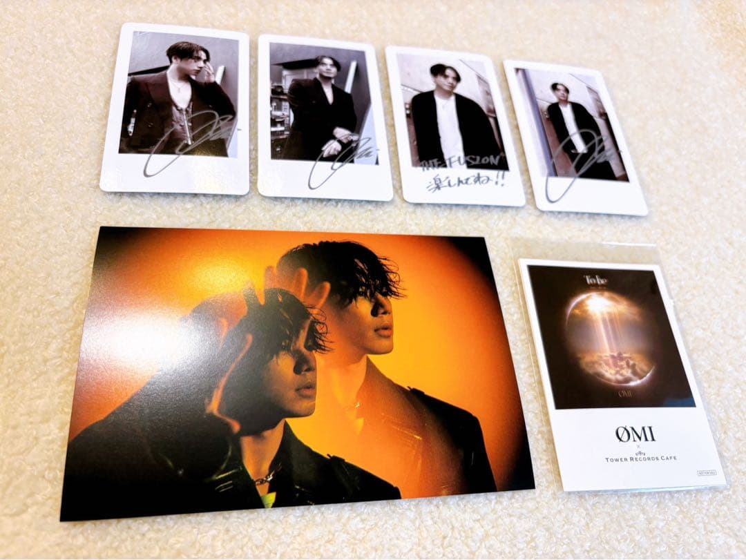 登坂広臣 ØMI タワレココラボカフェ 限定品