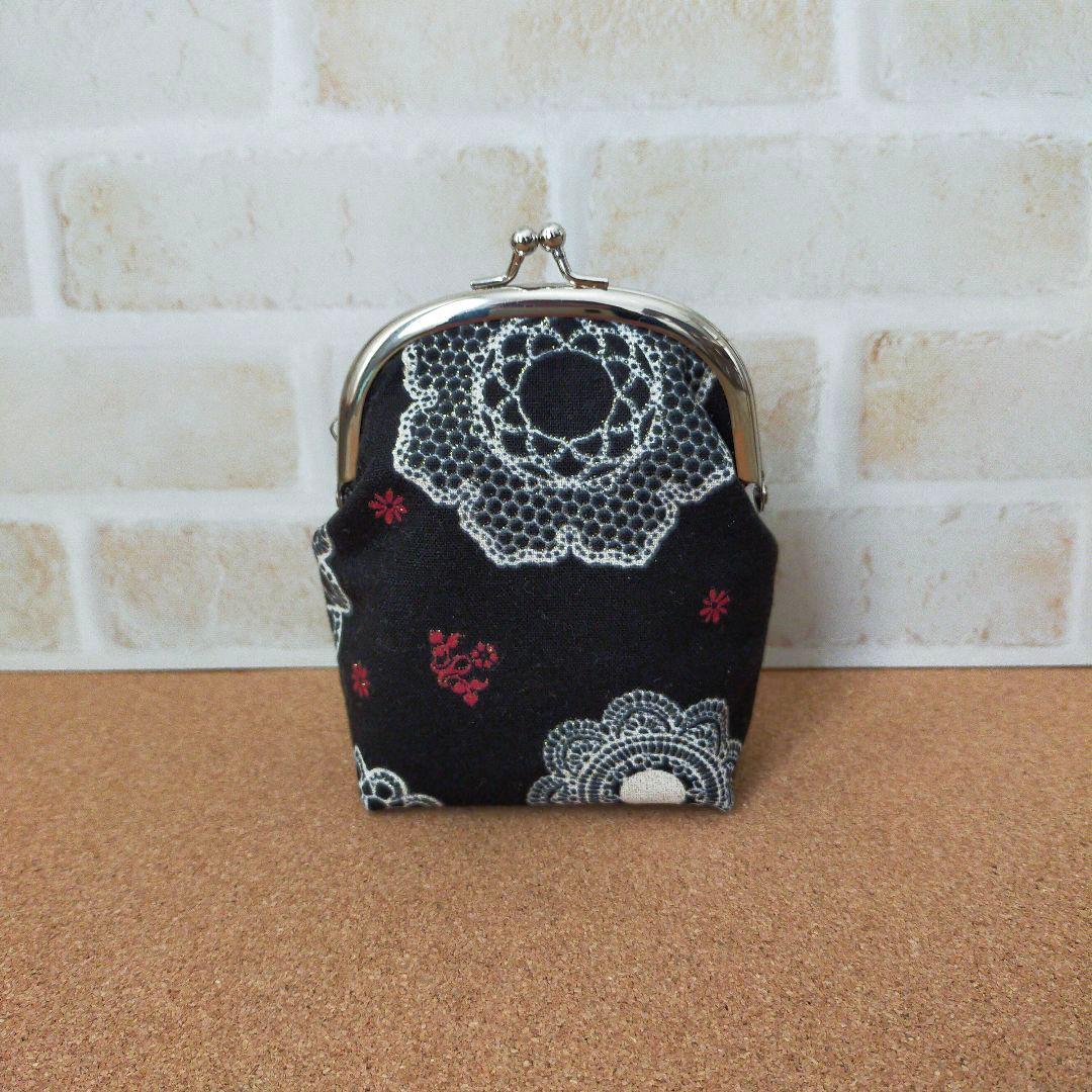 ポニョ様オーダー品　ドイリー　シガレットケース　がま口