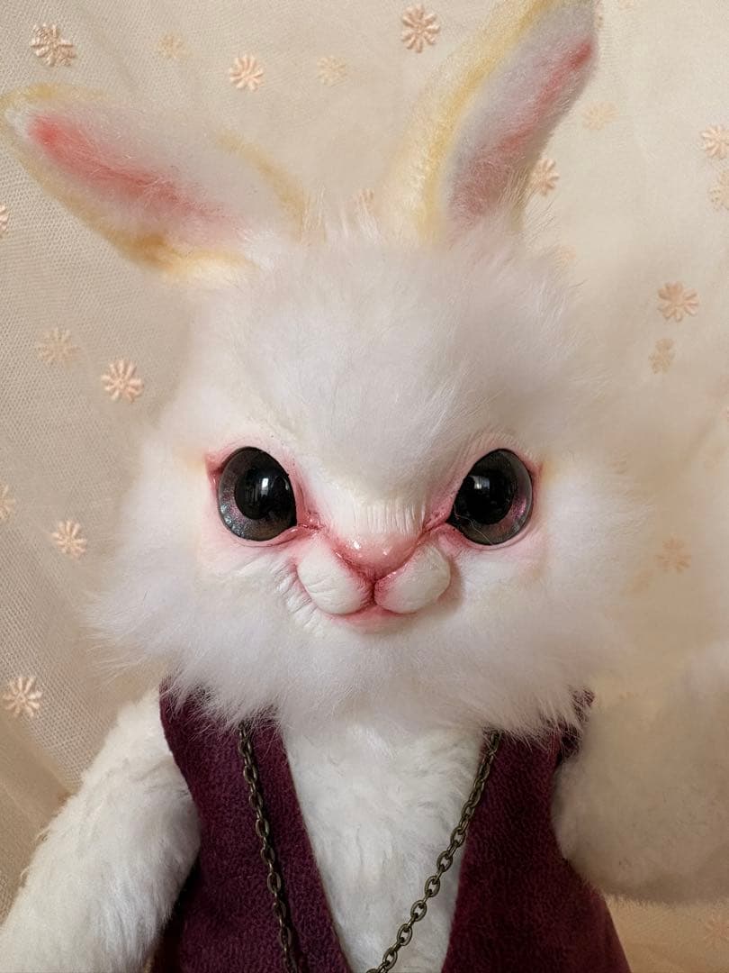 Tritre Doll テリトリドール　アートドール　ぬいぐるみ　うさぎ（白）