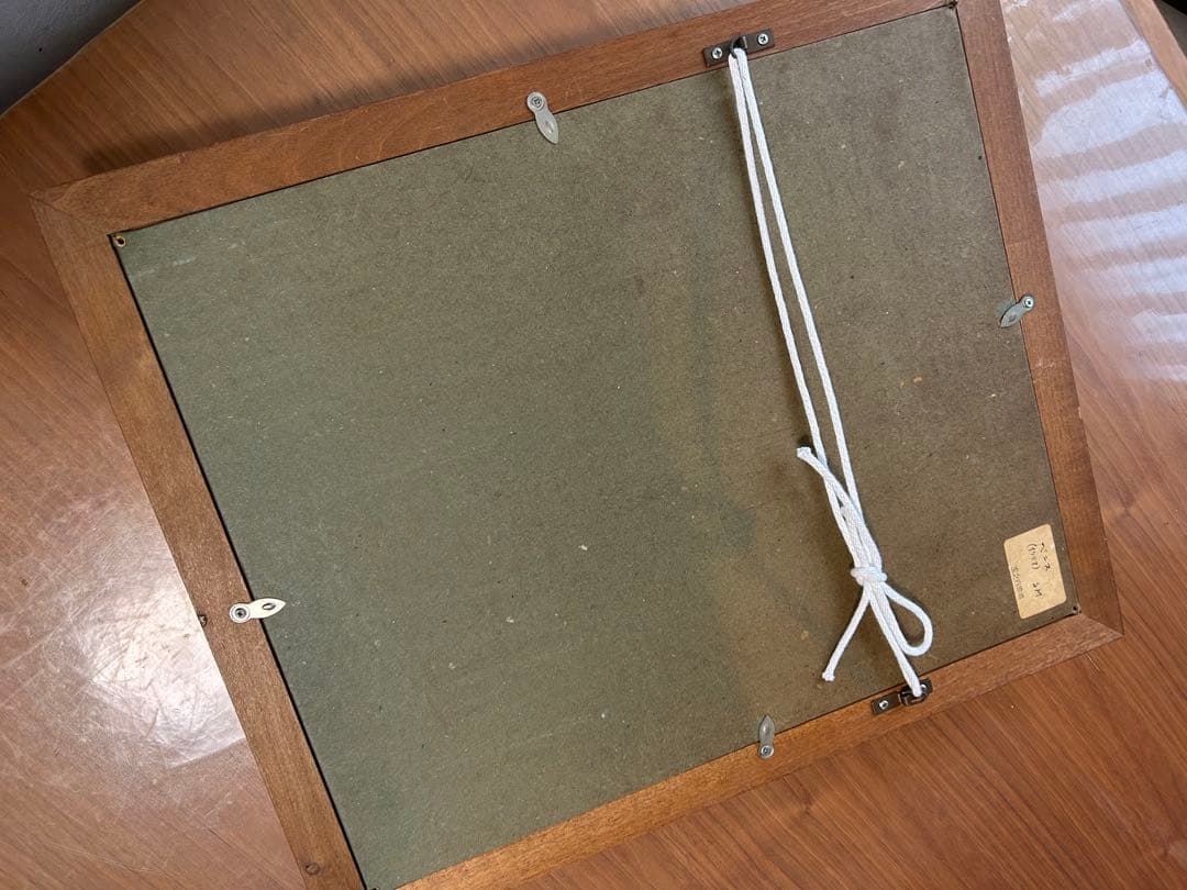 油彩画　玉之内満雄　[ベニス] サイズSM