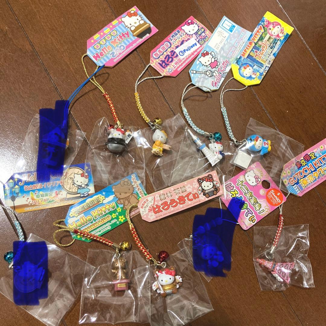 レア ご当地キティ 根付けストラップ 27個
