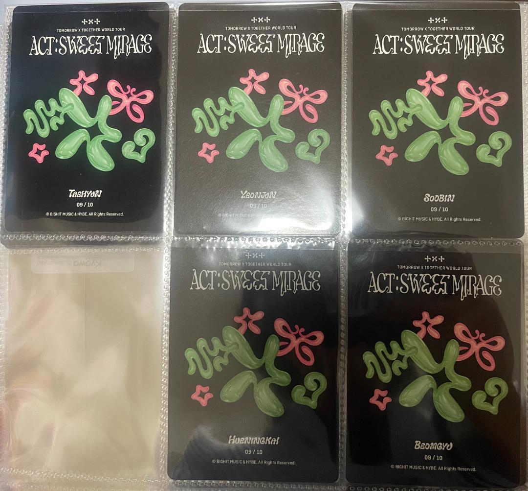 TXT ACT: Sweet Mirage ミニフォト45種+特典5種セット