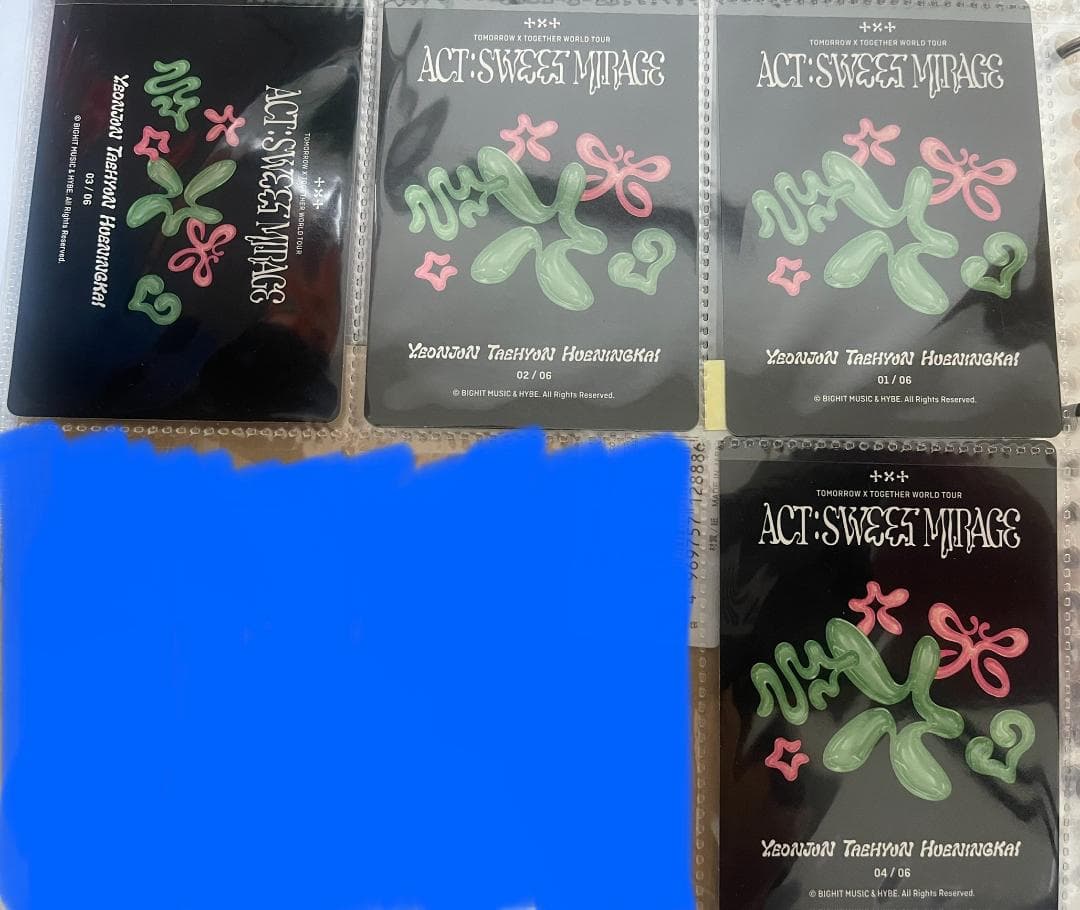 TXT ACT: Sweet Mirage ミニフォト45種+特典5種セット