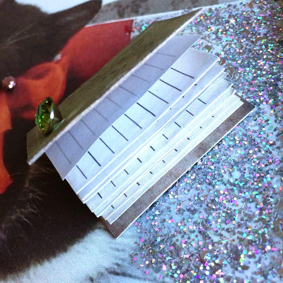 ✧1点物✧1冊✧vintage X'mas✧mini book✧豆本✧ノート✧