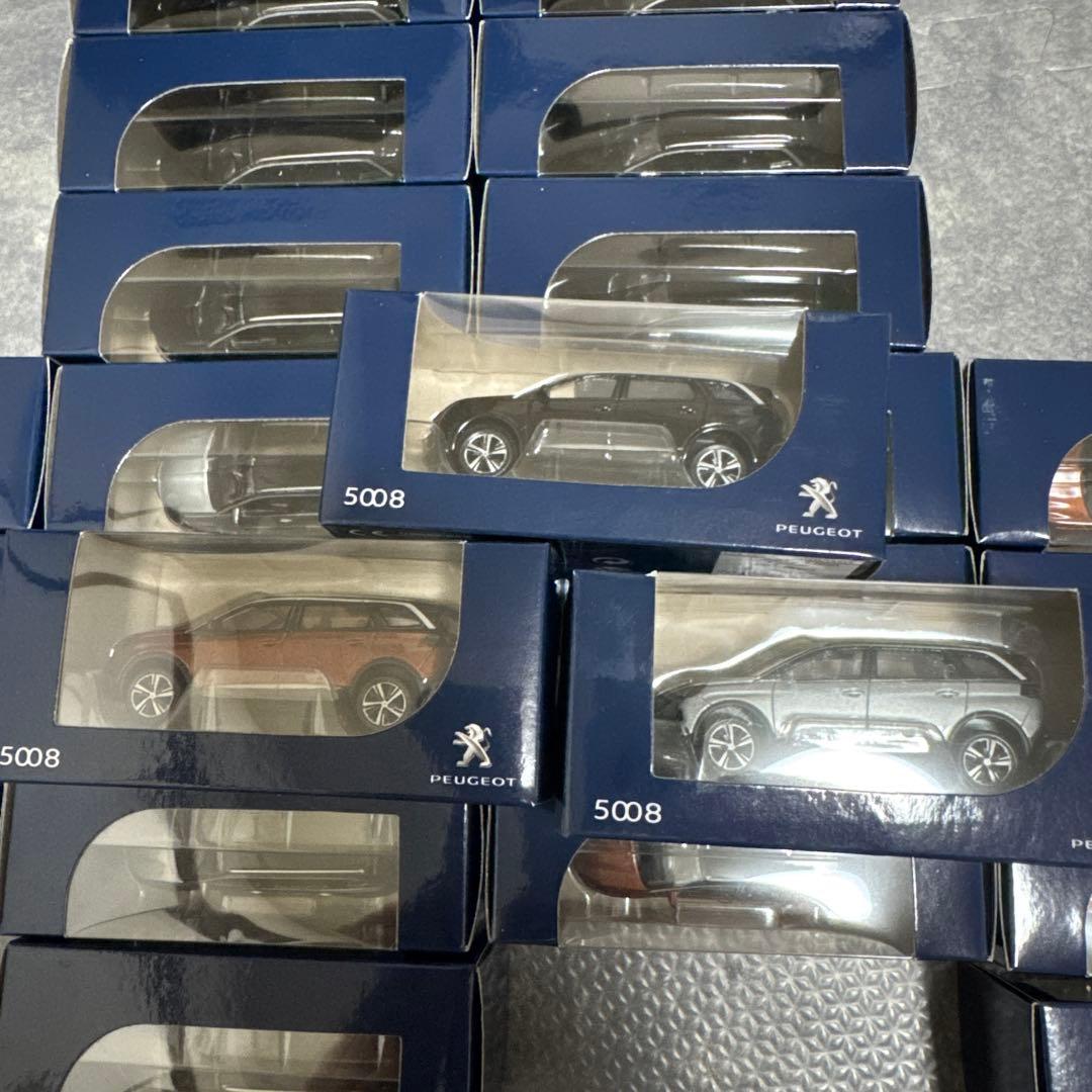 プジョー　5008 ミニカー　PEUGEOT norevノレブ 24個