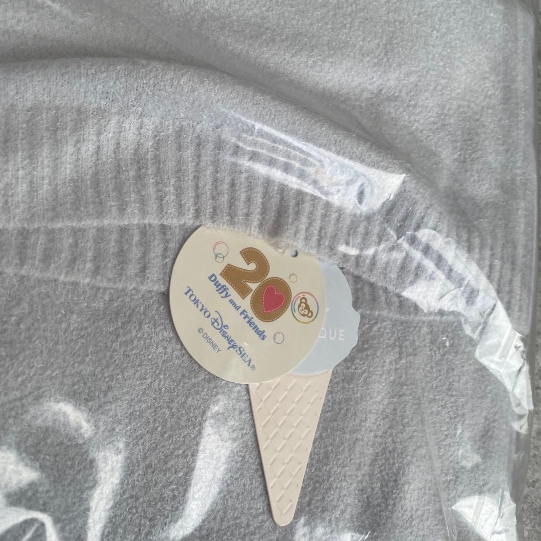 ディズニー　ダッフィー　ジェラピケ　ブランケットジェラートピケ　水色