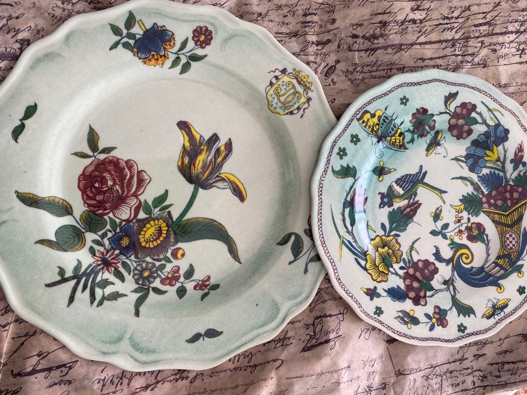 John Derian ジョンデリアン メラミン製プレート 2枚セット