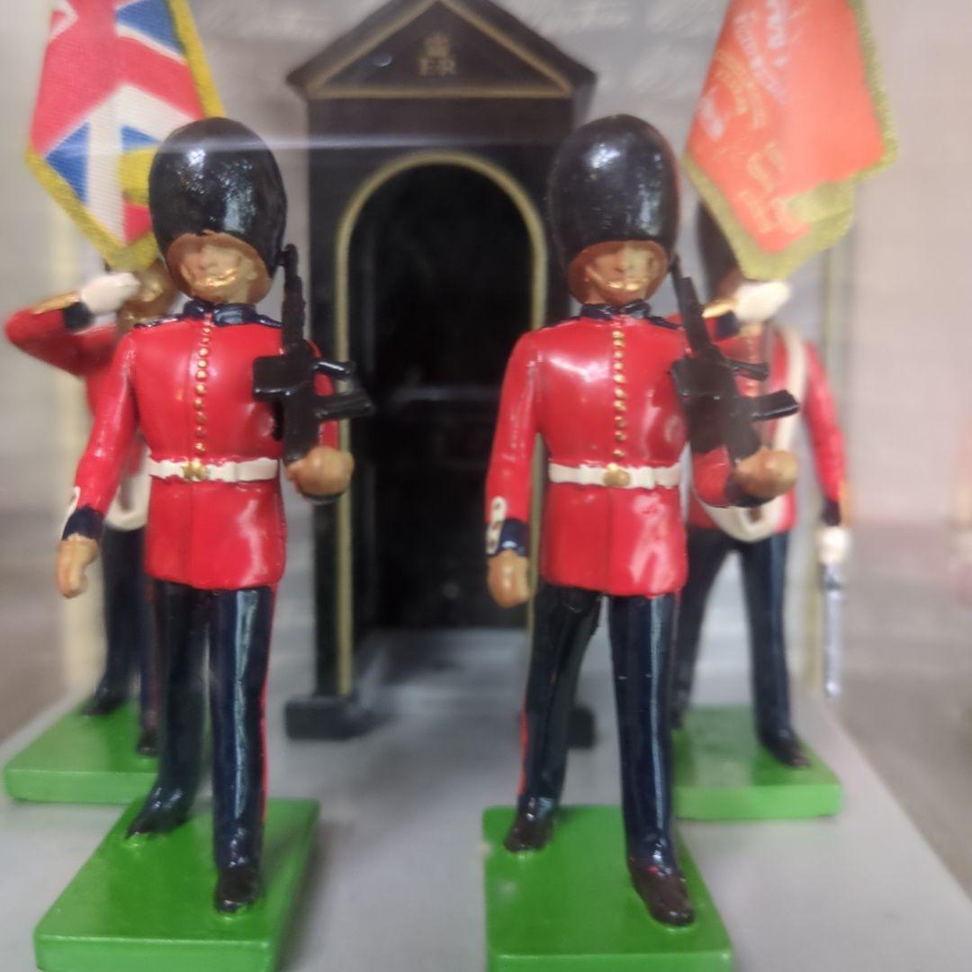 イギリス、ブリテン社、近 衛兵ビンテージフィギュアセット