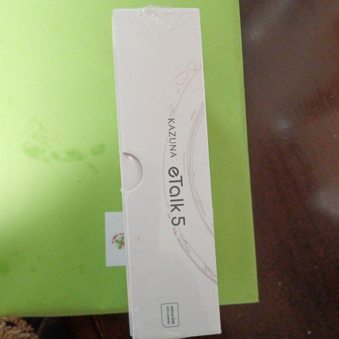 《最終お値下げ》KAZUNA ETALK5+グローバル通信(2年) ブラック