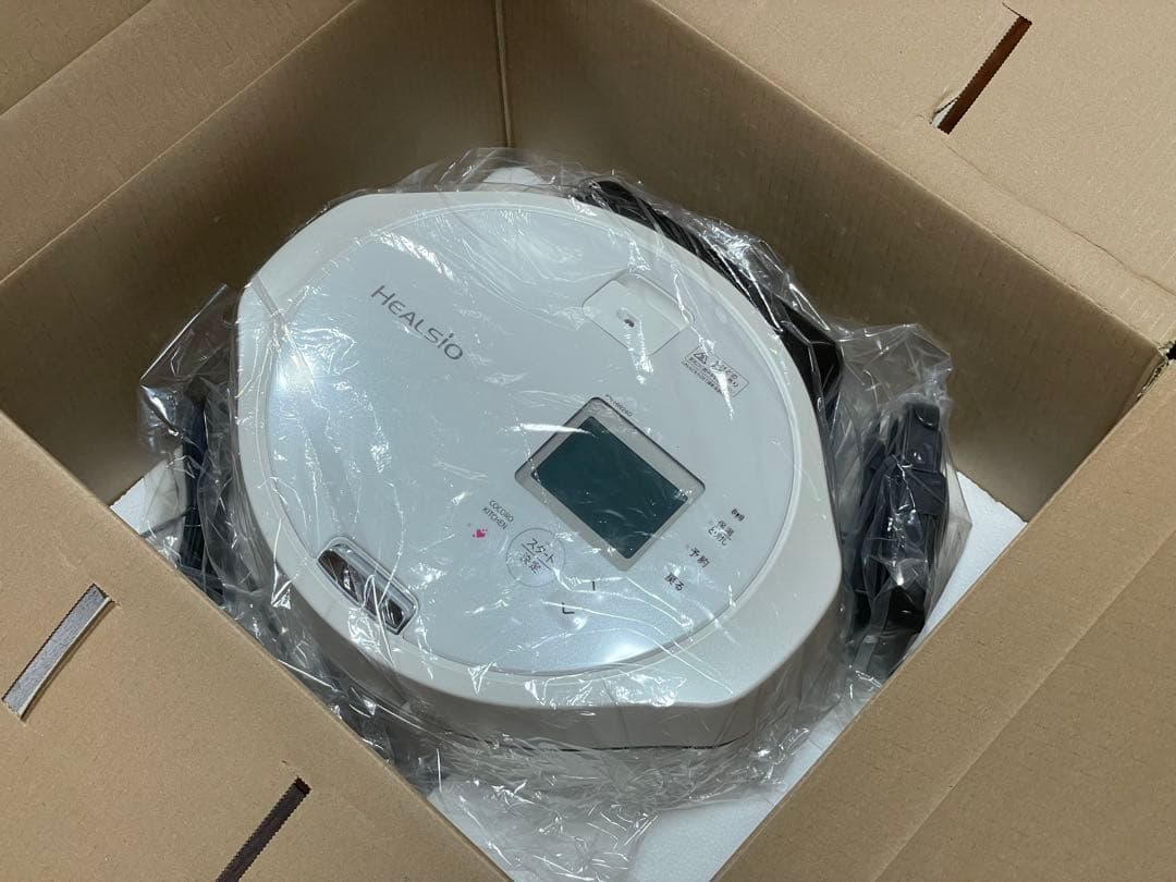 【新品未使用】SHARP ヘルシオ ホットクック2.4L 取説メニュー集付