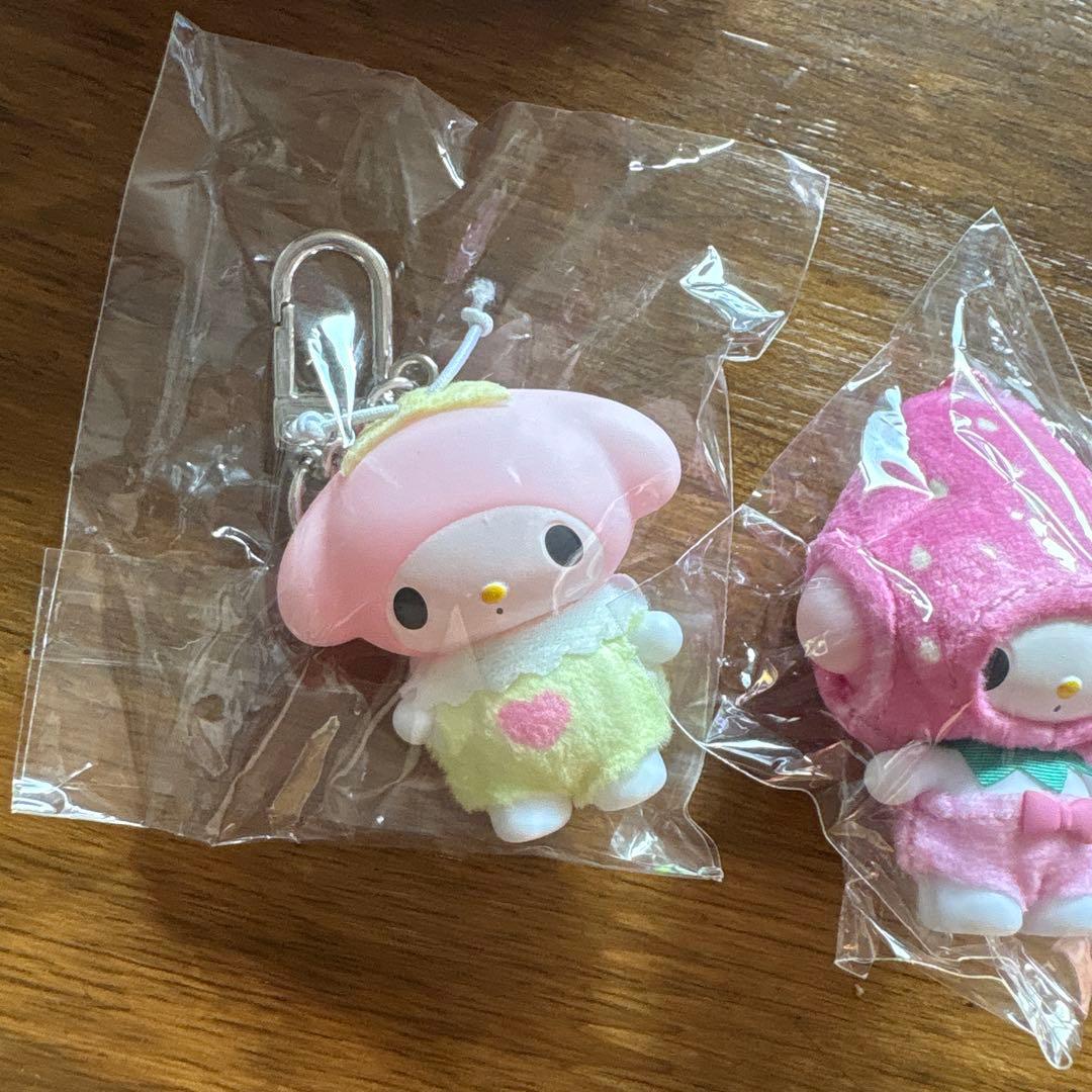 サンリオ　ちびっとも　くだもの　むしさん　マイメロ　2点