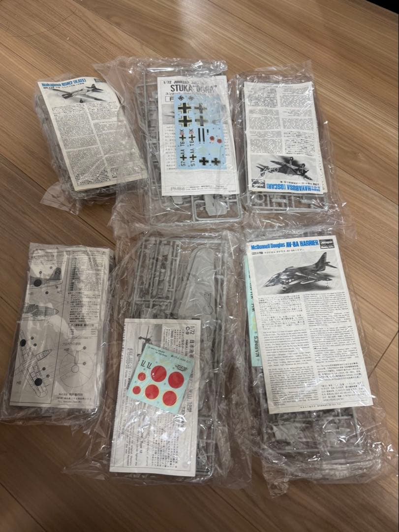 m*o様 ②未組立　プラモデル　模型　戦闘機　コレクション　まとめ売り